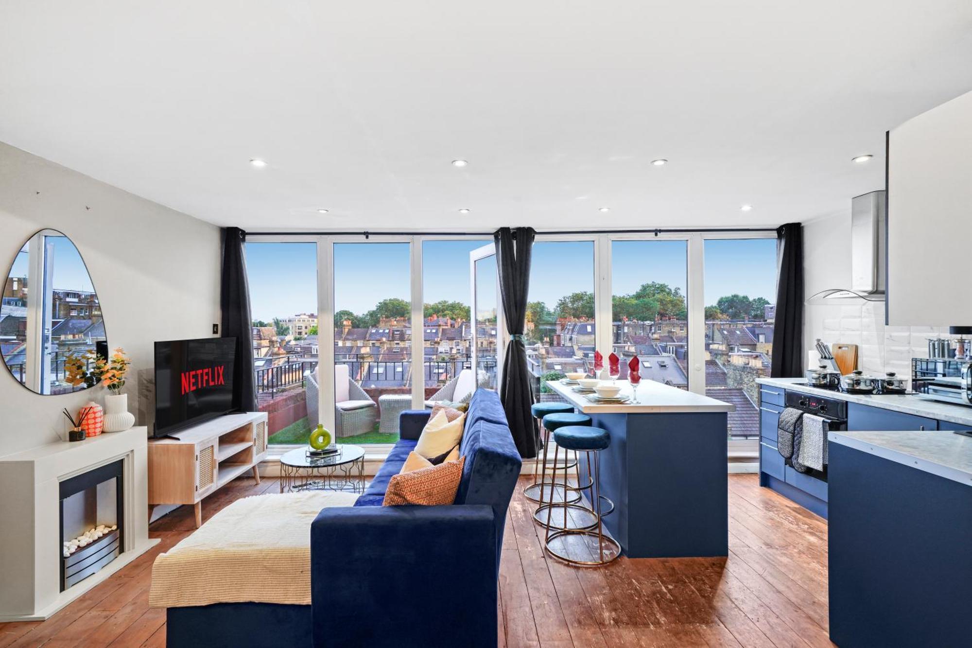Appartamento Beautiful Flat In Fulham - Great Views!- Sleeps 6 *