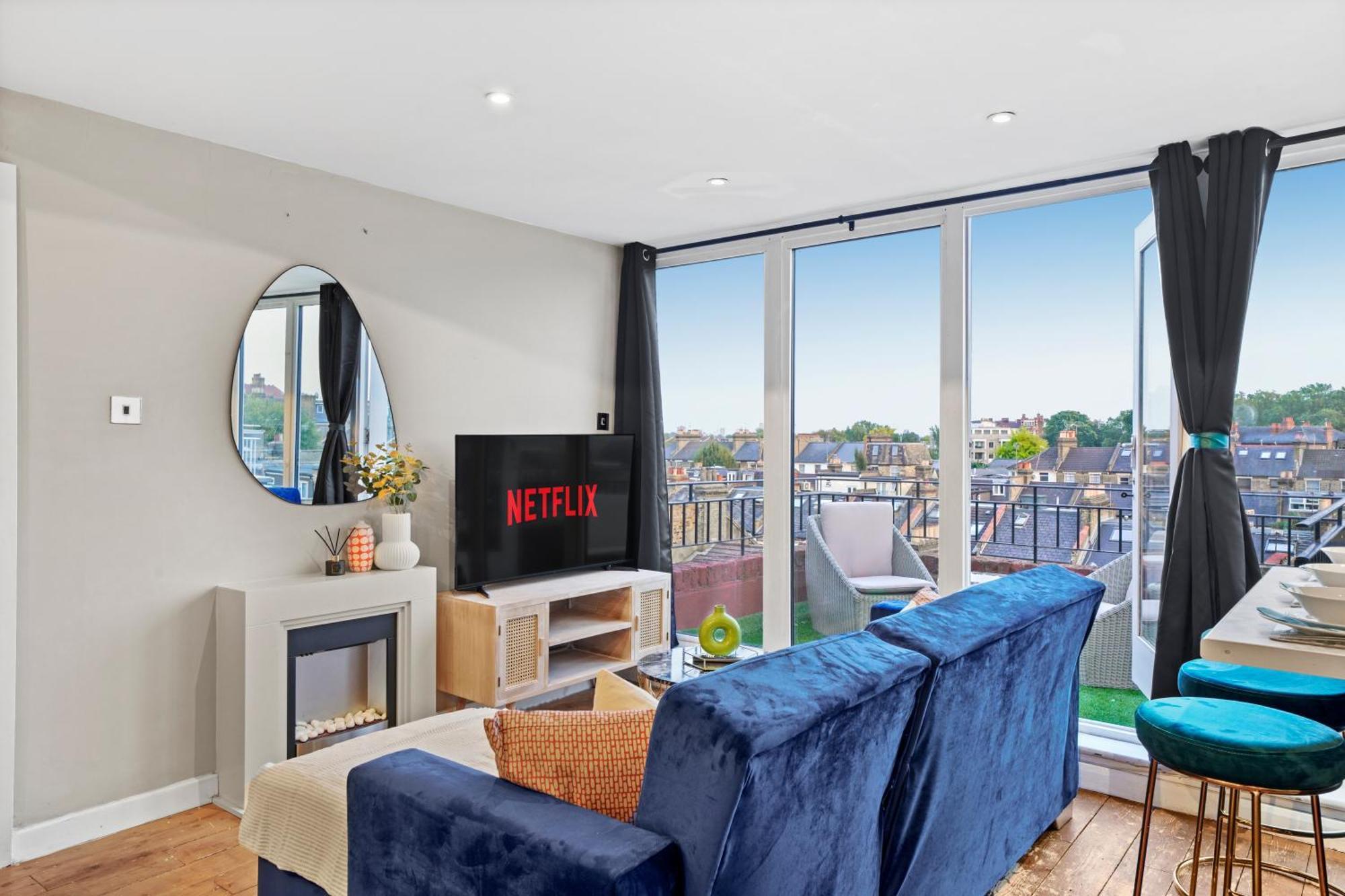 Beautiful Flat In Fulham - Great Views!- Sleeps 6 Appartamento *