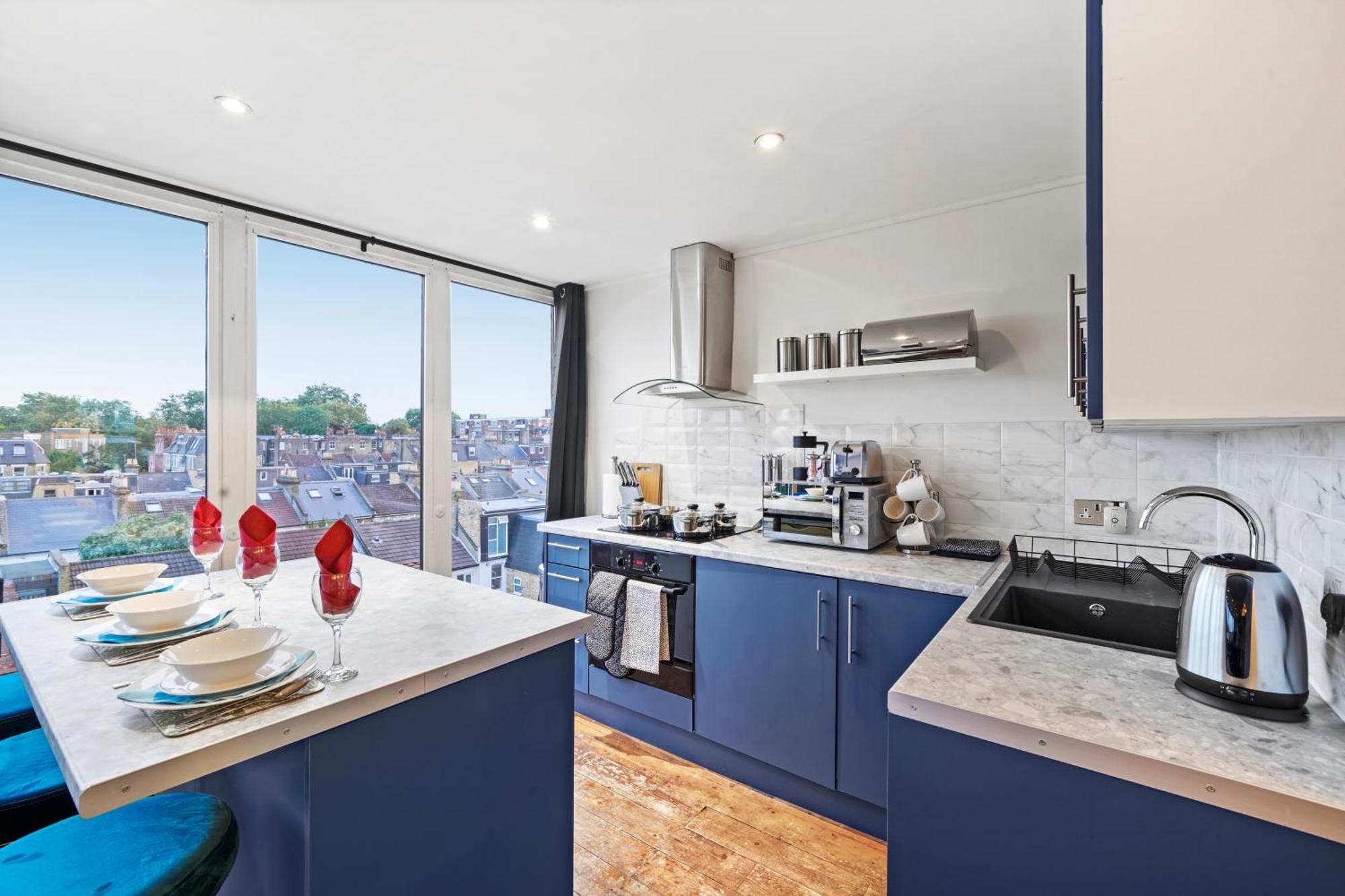 Beautiful Flat In Fulham - Great Views!- Sleeps 6 Appartamento *