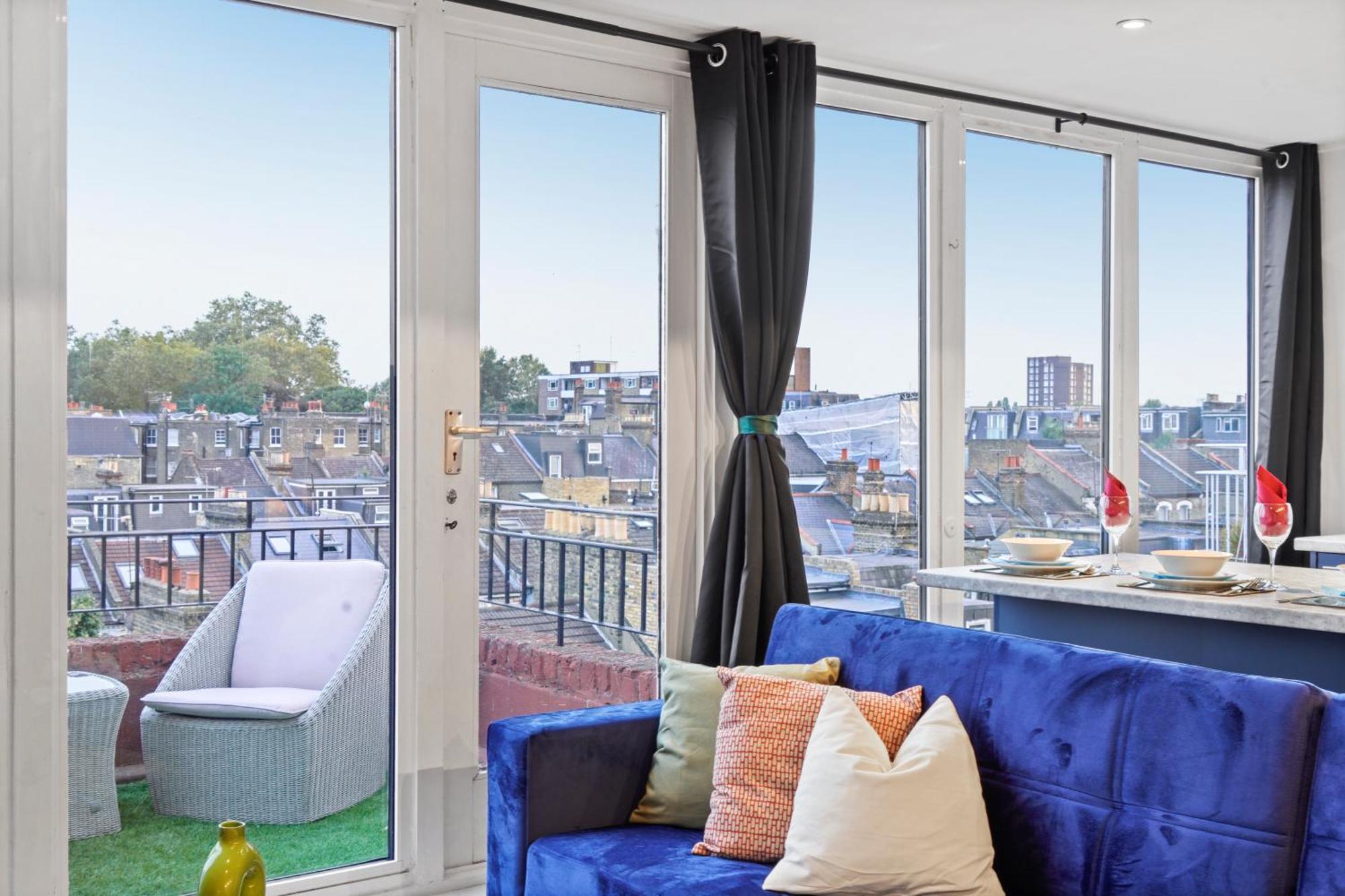 Beautiful Flat In Fulham - Great Views!- Sleeps 6 * Londra